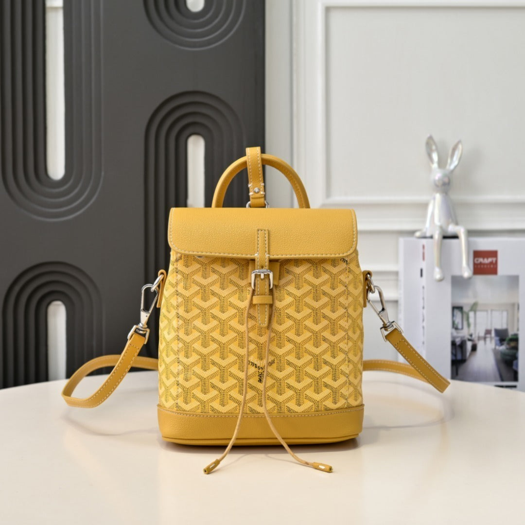 Collection Goyard – Sac à Dos Mini Backpack Goyardine (11 Couleurs)