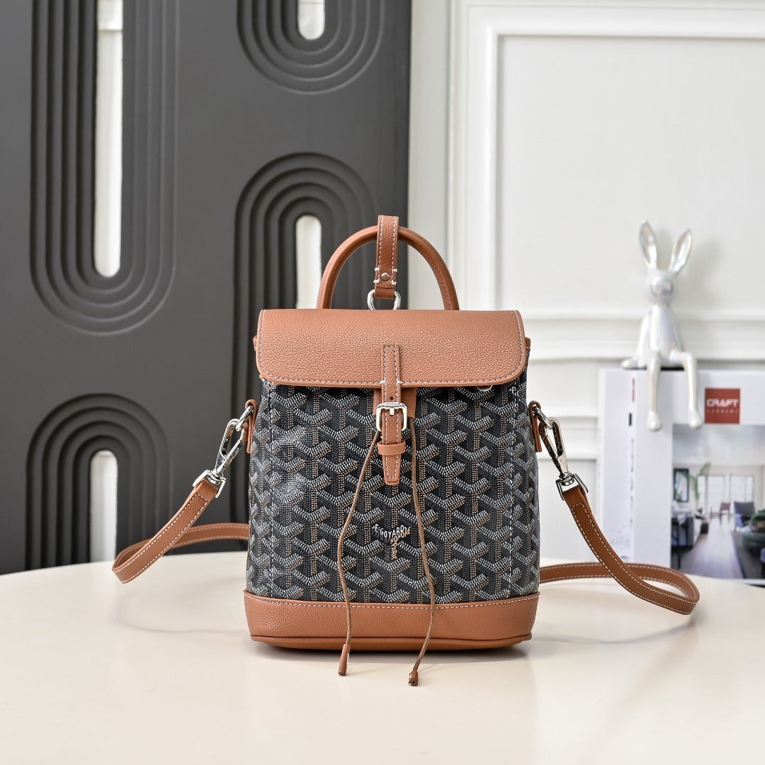 Collection Goyard – Sac à Dos Mini Backpack Goyardine (11 Couleurs)
