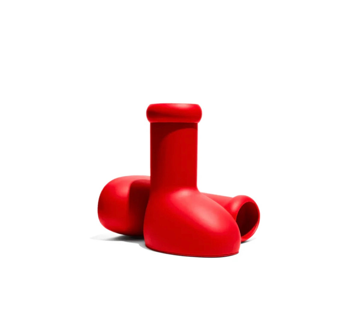 Bottes rouge atypique