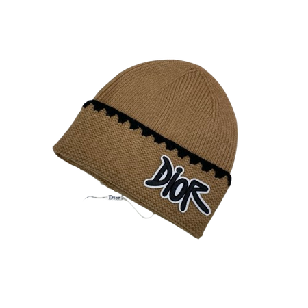 Bonnet Christian Dior –  avec logo Dior contrasté
